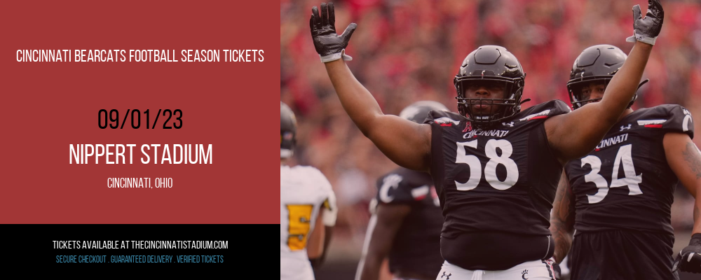 Cincinnati Bearcats Football Season Tickets at Nippert Stadium