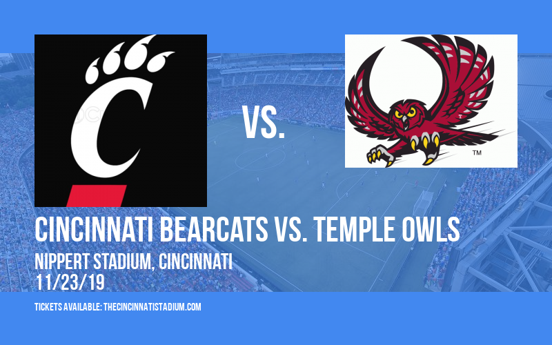 PARKING: Cincinnati Bearcats vs. Temple Owls at Nippert Stadium