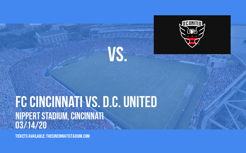 FC Cincinnati vs. D.C. United [CANCELLED] at Nippert Stadium